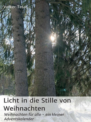 cover image of Licht in die Stille von Weihnachten